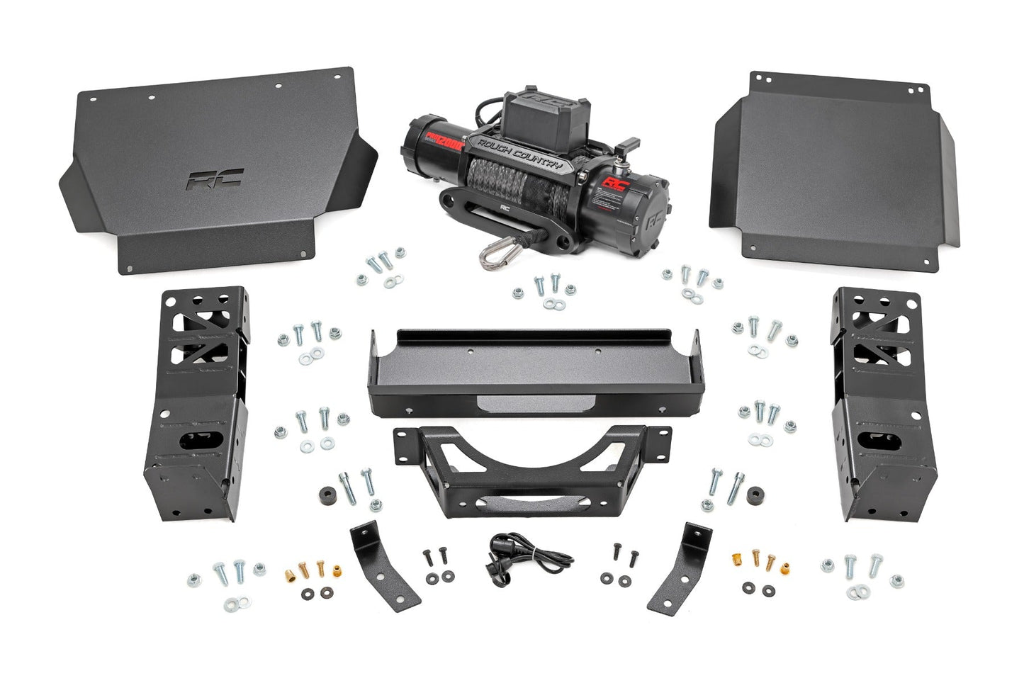Rough Country 72013 Hidden Winch Mount | 12000S | Toyota Tacoma 2WD/4WD (2024-2025)