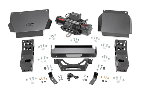 Rough Country 72013 Hidden Winch Mount | 12000S | Toyota Tacoma 2WD/4WD (2024-2025)