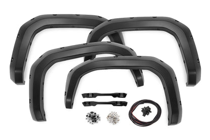 Rough Country F-T12421 Pocket Fender Flares | Toyota Tacoma 2WD/4WD (2024-2025)