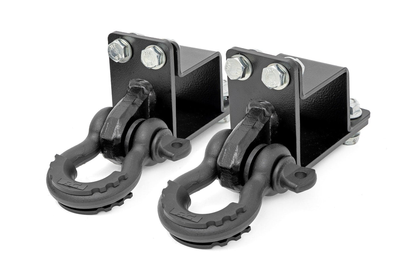 Rough Country 73117 Rear Shackle Kit | D-Ring Combo | Toyota Tacoma 2WD/4WD (2024-2025)