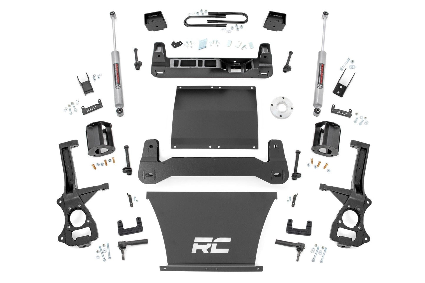 Rough Country 111630 6 Inch Lift Kit | Mono Leaf Rear | Chevy Silverado 1500 2WD (2025-2026)