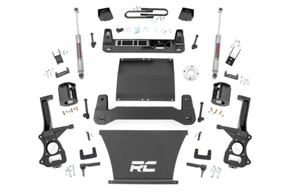 Rough Country 111630 6 Inch Lift Kit | Mono Leaf Rear | Chevy Silverado 1500 2WD (2025-2026)