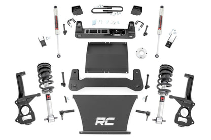 Rough Country 111640 6 Inch Lift Kit | Mono Leaf Rear | M1 Struts/M1 | Chevy Silverado 1500 (25-26)