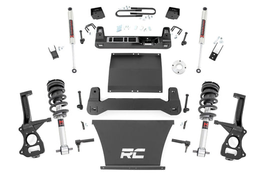 Rough Country 111640 6 Inch Lift Kit | Mono Leaf Rear | M1 Struts/M1 | Chevy Silverado 1500 (25-26)