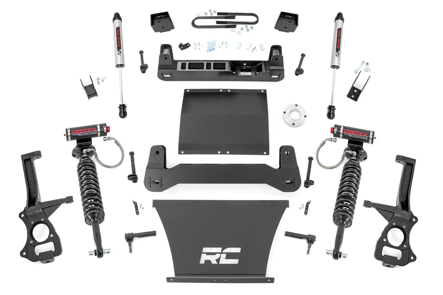 Rough Country 111557 6 Inch Lift Kit | Mono Leaf Rear | Vertex/V2 | GMC Sierra 1500 2WD (25-26)