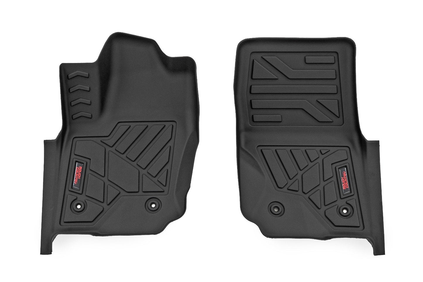 Rough Country SM71323 Sure-Fit Floor Mats | Front | Toyota 4Runner 2WD/4WD (2025-2026)