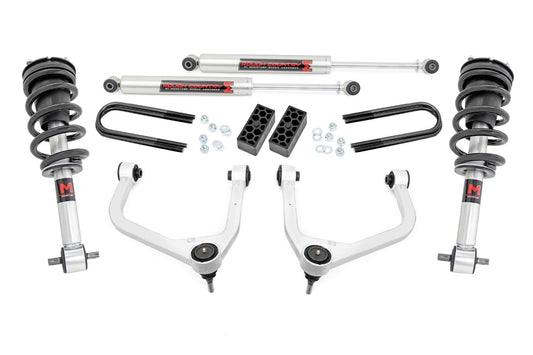 Rough Country 110440 3.5 Inch Lift Kit | M1 Struts/M1 | Chevy Silverado 1500 2WD/4WD (2025-2026)