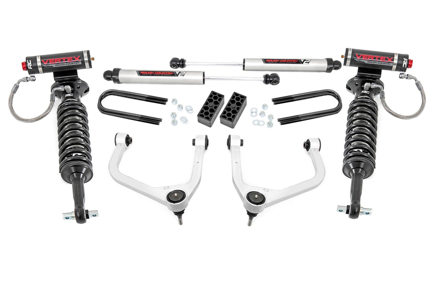 Rough Country 110457 3.5 Inch Lift Kit | Vertex/V2 | Chevy Silverado 1500 2WD/4WD (2025-2026)