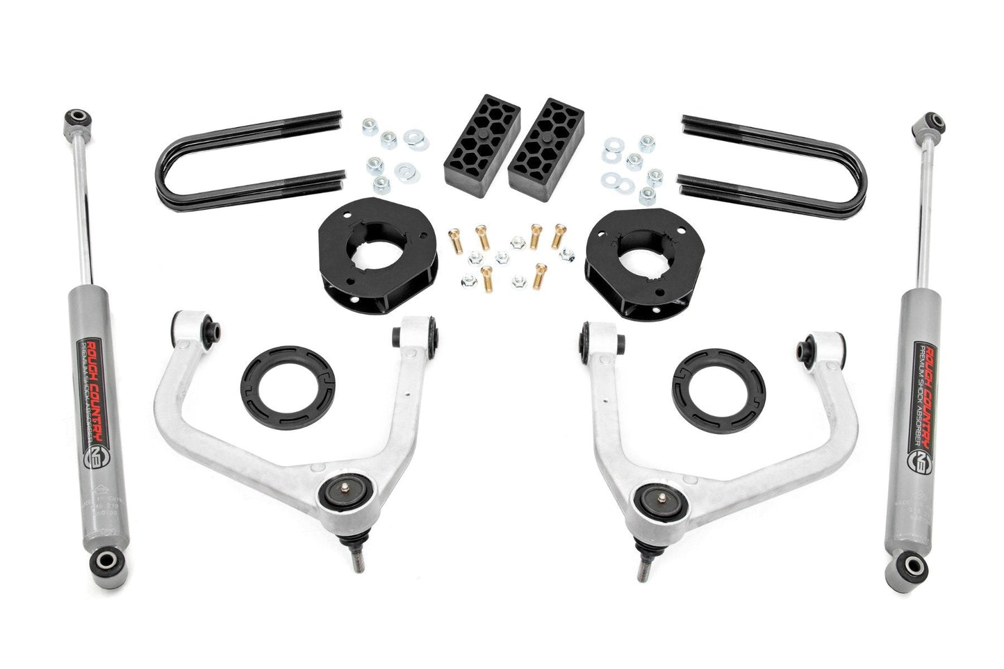 Rough Country 110430 3.5 Inch Lift Kit | Chevy Silverado 1500 2WD/4WD (2025-2026)