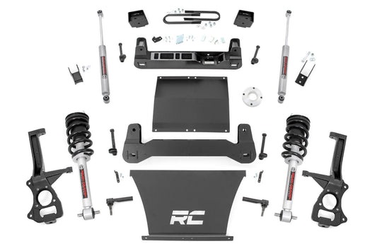 Rough Country 111631 6 Inch Lift Kit | Mono Leaf Rear | N3 Struts | Chevy Silverado 1500 (25-26)