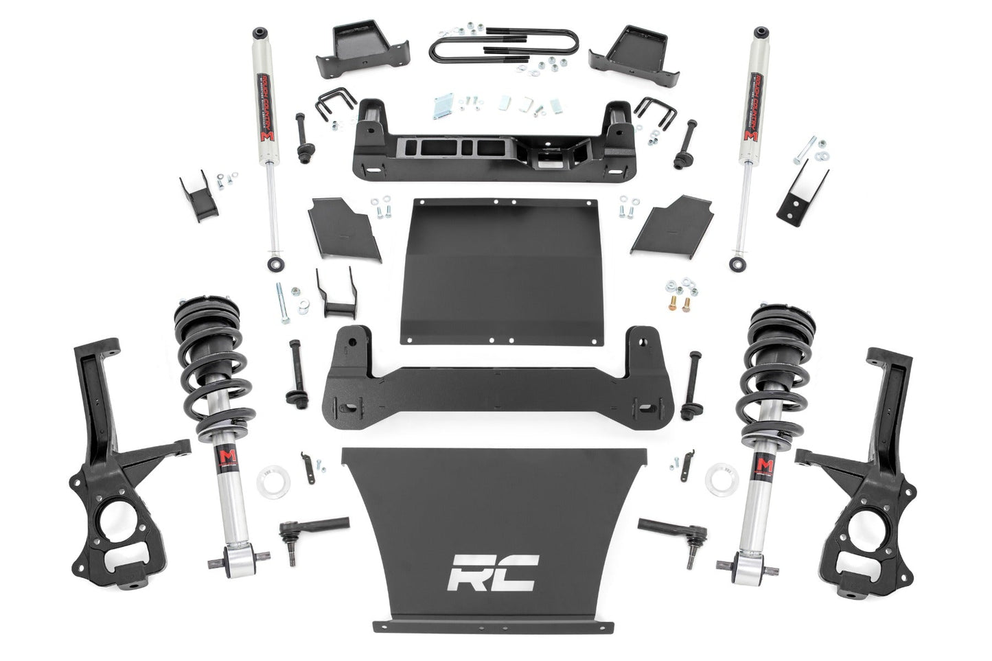 Rough Country 110340 4 Inch Lift Kit | AT4/Trailboss | M1/M1 | Chevy/GMC 1500 (25-26)