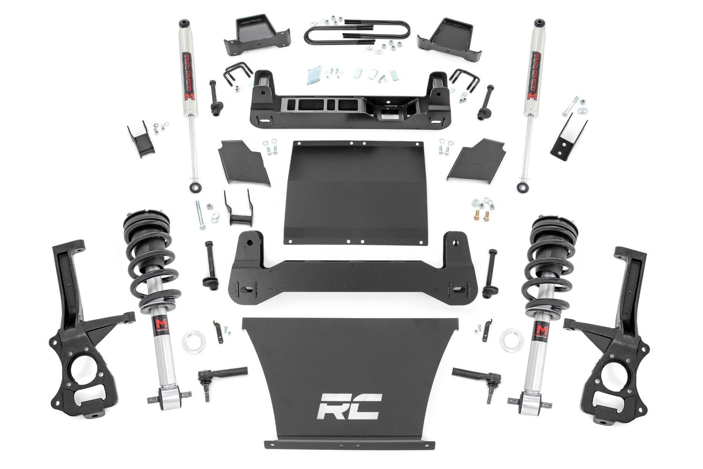 Rough Country 110040 6 Inch Lift Kit | M1 Struts/M1 | Chevy Silverado 1500 4WD (2025-2026)