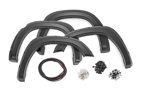 Rough Country F-D319205-RCGB Pocket Fender Flares | Gloss Black | Ram 1500 2WD/4WD (2025-2026)