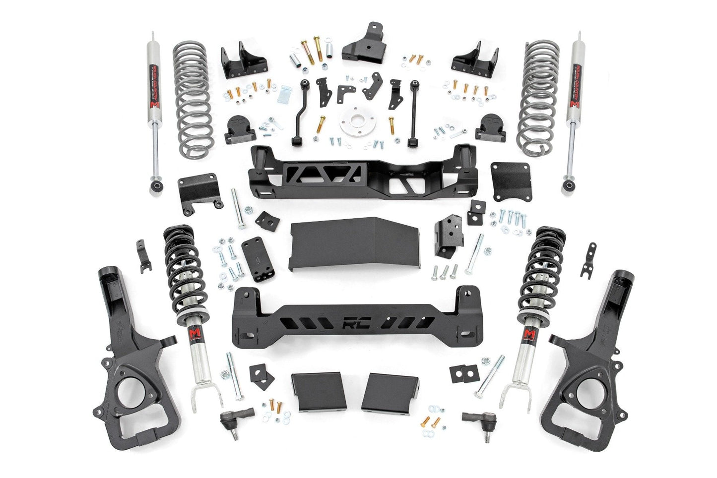 Rough Country 88440 6 Inch Lift Kit | 22XL | M1 Struts | Rear Coils | Ram 1500 4WD (2025-2026)