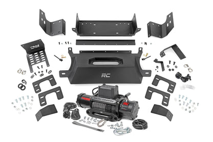 Rough Country 51059 Hidden Winch Mount | 12000S | Ford Bronco 4WD (2021-2025)