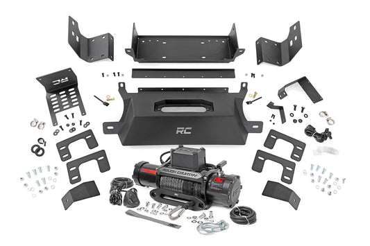 Rough Country 51059 Hidden Winch Mount | 12000S | Ford Bronco 4WD (2021-2025)