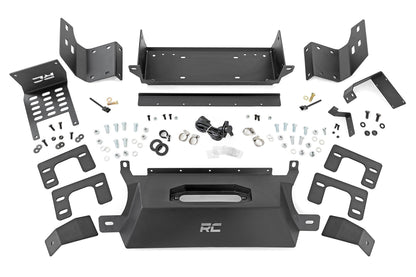 Rough Country 51065 Hidden Winch Mount | All Models | Ford Bronco 4WD (2021-2025)