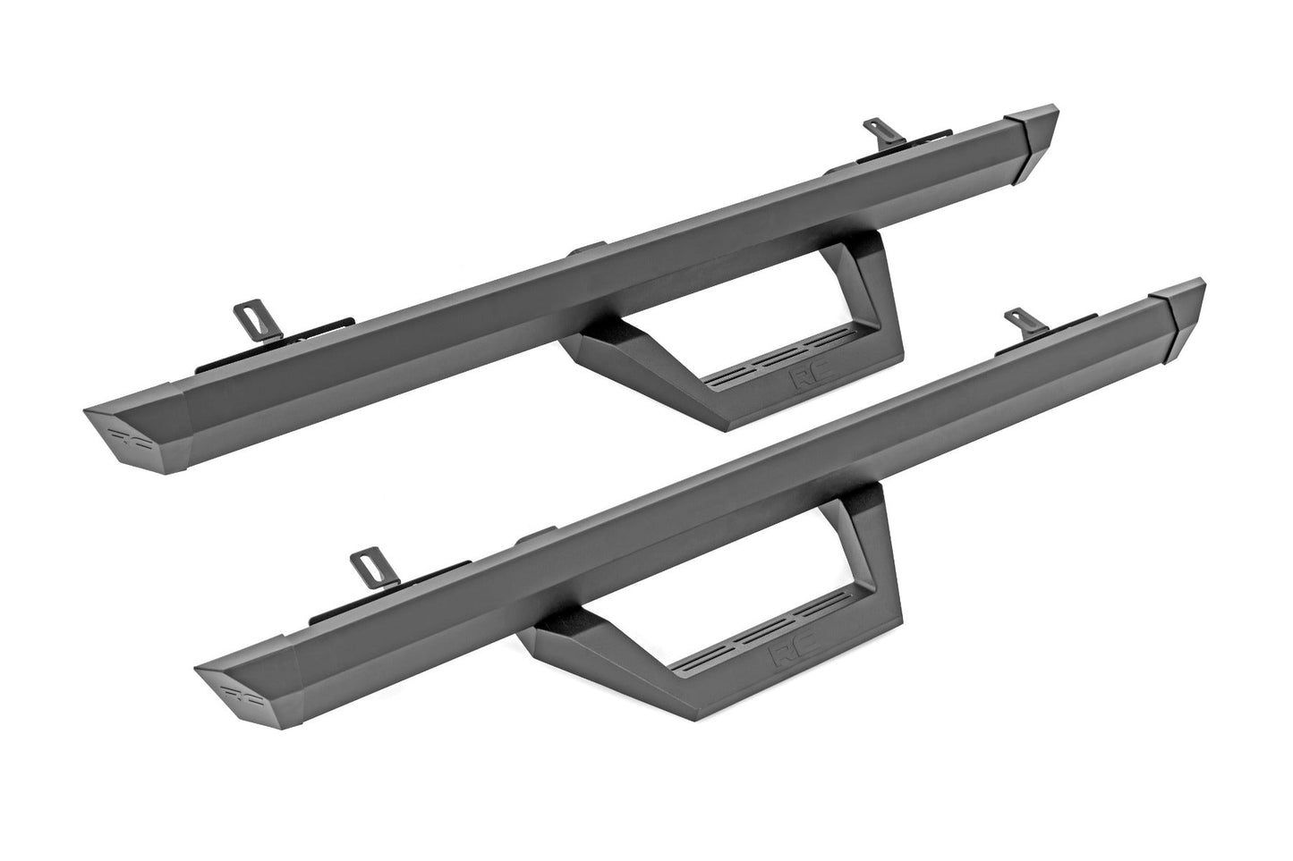 Rough Country 51081 SRX2 Adjustable Aluminum Step | Ford Bronco (2 Door) 4WD (2021-2025)