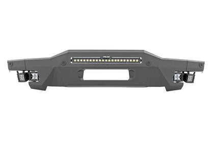 Rough Country 51079 Front Bumper | Modular | Stubby Wings | Amber DRL | Ford Bronco 4WD (21-25)