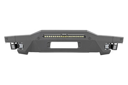 Rough Country 51078 Front Bumper | Modular | Stubby Wings | DRL | Ford Bronco 4WD (2021-2025)