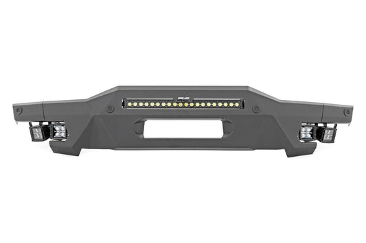 Rough Country 51078 Front Bumper | Modular | Stubby Wings | DRL | Ford Bronco 4WD (2021-2025)