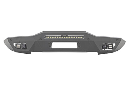 Rough Country 51076 Front Bumper | Modular | Full Wings | Flood | Fog | Ford Bronco 4WD (21-25)