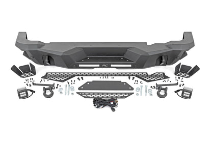 Rough Country 51092 Rear Bumper | Black Series LED | Spot | Ford Bronco 4WD (2021-2025)