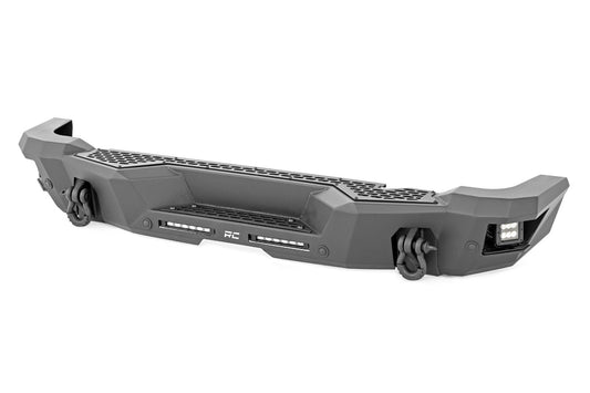 Rough Country 51093 Rear Bumper | Black Series LED | Flood | Ford Bronco 4WD (2021-2025)