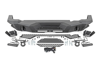 Rough Country 51091 Rear Bumper | Black Series LED | 6" Pair | Slim Line | | Ford Bronco (21-25)