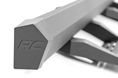 Rough Country 71070 SRX2 Adj Aluminum Steps | CrewMax | Toyota Tundra 2WD/4WD (2022-2025)