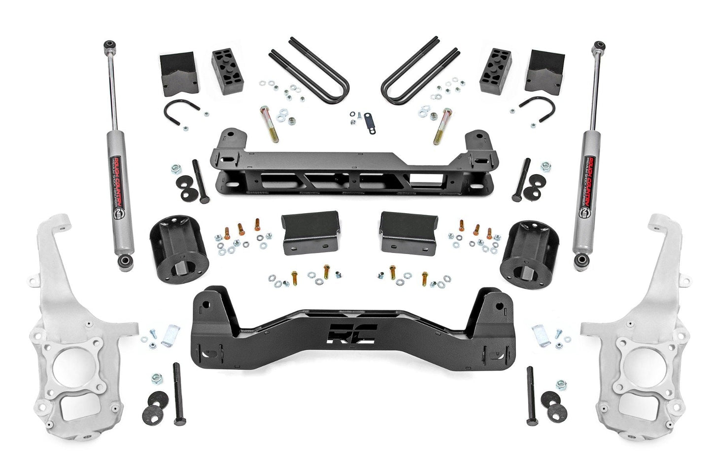 Rough Country 40830 4 inch Lift Kit | Ford F-150 2WD (2021-2024)