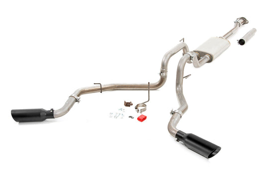 Rough Country 96018 Performance Cat-Back Exhaust | Stainless | 2.7/3.5/5.0L | Ford F-150 (21-25)