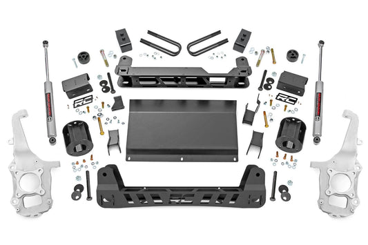 Rough Country 40730 4 Inch Lift Kit | Ford F-150 Tremor 4WD (2021-2025)
