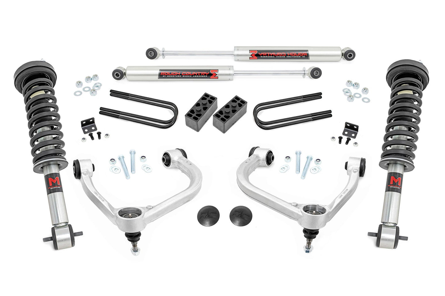 Rough Country 41440 3 Inch Lift Kit | Forged UCA | M1/M1 | Ford F-150 4WD (2021-2025)