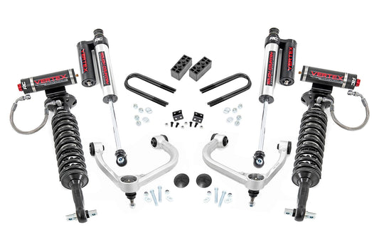 Rough Country 41450 3 Inch Lift Kit | Fabbed UCA | Vertex | Ford F-150 4WD (2021-2025)
