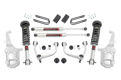 Rough Country 41840 4 inch Lift Kit | Forged UCA | M1/M1 | No Cut | Ford F-150 4WD (2021-2025)