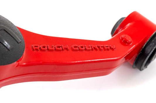 Rough Country 51037RED Red Forged Upper Control Arms | OE Upgrade | Ford F-150 2WD/4WD (2021-2025)