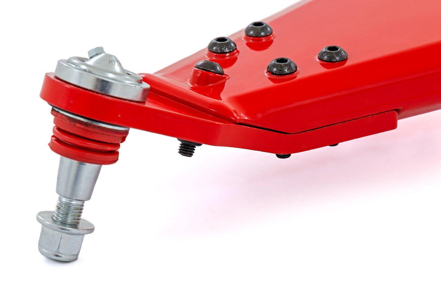 Rough Country 93174RED Red Aluminum Control Arms | 2" Forward Offset | Polaris Ranger XP 1000