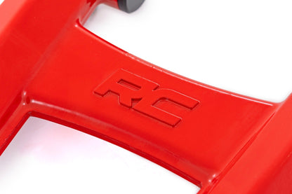 Rough Country 93174RED Red Aluminum Control Arms | 2" Forward Offset | Polaris Ranger XP 1000