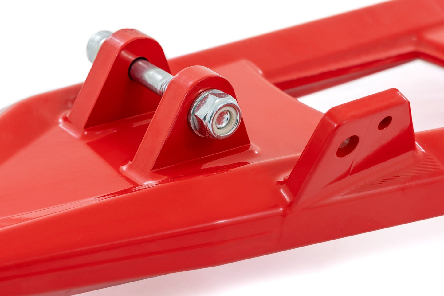 Rough Country 93174RED Red Aluminum Control Arms | 2" Forward Offset | Polaris Ranger XP 1000