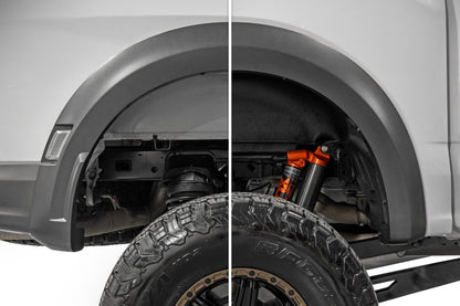 Rough Country 4523 Rear Wheel Well Liners | Ford F-150 Raptor 4WD (2021-2025)