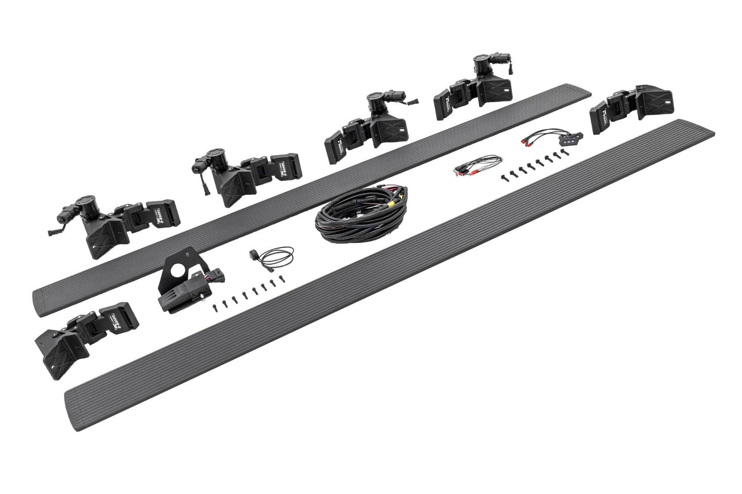 Rough Country PSR055110 Power Running Boards | Dual Electric Motor | Nissan Titan 2WD/4WD (2017-2024)