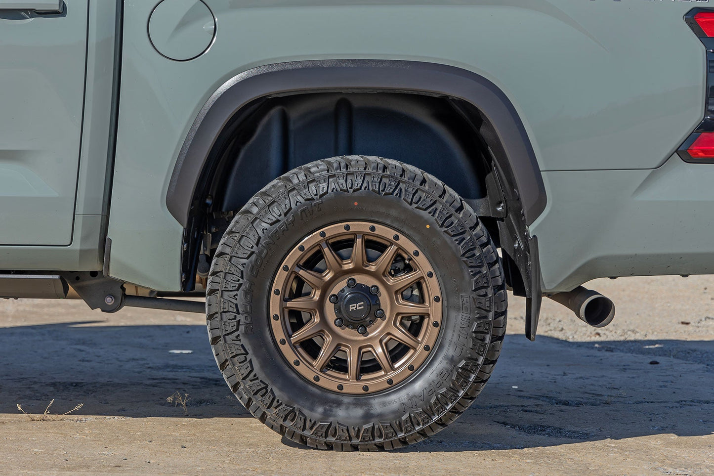 Rough Country 4610 Rear Wheel Well Liners | Toyota Tundra 2WD/4WD (2022-2025)