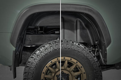 Rough Country 4610 Rear Wheel Well Liners | Toyota Tundra 2WD/4WD (2022-2025)