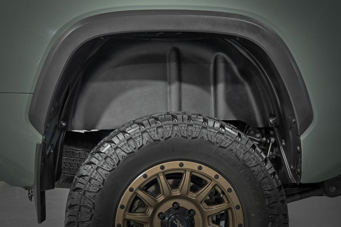 Rough Country 4610 Rear Wheel Well Liners | Toyota Tundra 2WD/4WD (2022-2025)