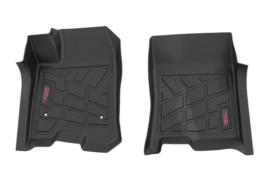 Rough Country SM21312 Sure-Fit Floor Mats | FR | Chevy/GMC Canyon/Colorado 2WD/4WD (2023-2026)