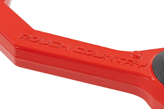Rough Country 50018RED Red Upper Control Arms | 3.5 Inch Lift | Ford Ranger 4WD (2024-2025)