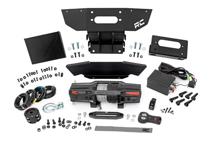 Rough Country 93206 Winch Mount | Front | RS6500S | Polaris RZR XP1000-4 (2024)
