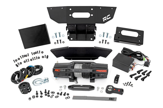 Rough Country 93206 Winch Mount | Front | RS6500S | Polaris RZR XP1000-4 (2024)