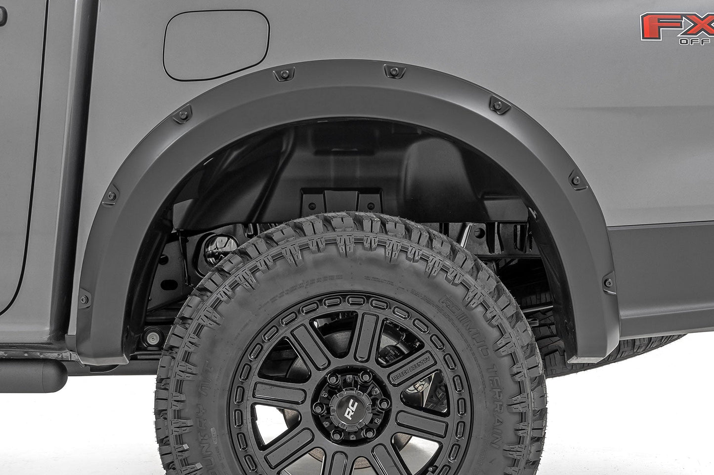 Rough Country F-F12401 Pocket Fender Flares | Ford Ranger 2WD/4WD (2024-2025)